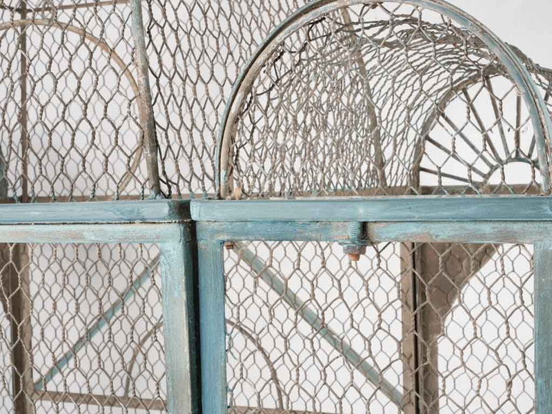 Huge Napoleon III antique French birdcage 59"