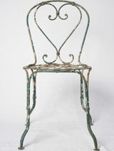 Rustic lattice-seat garden furniture piece