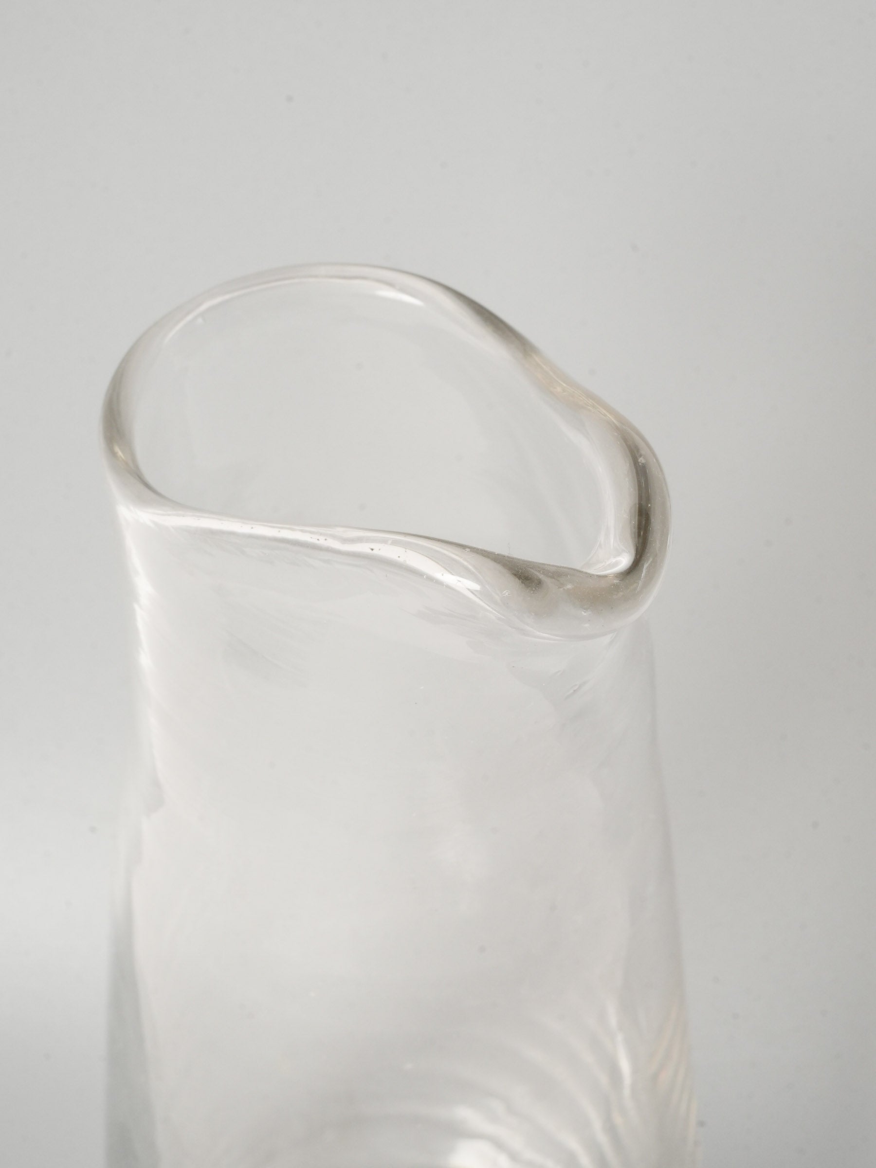 Vintage Blown Glass Carafe with Beak 10¼"