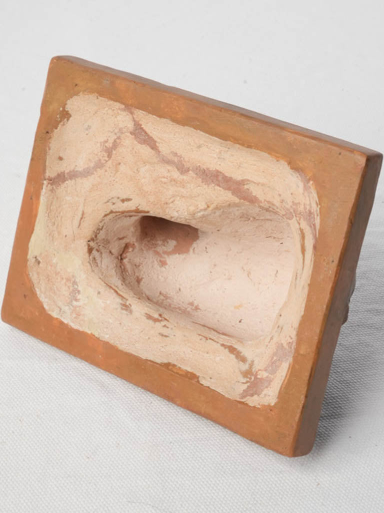 Signed terracotta Louise Haerens sculpture  