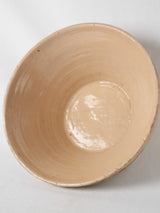 Distressed cream glaze tian bowl