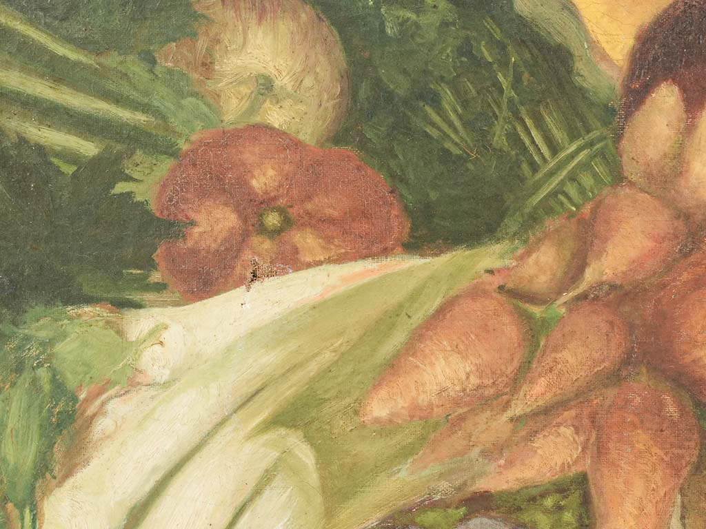 Classic brown and green composition