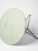 Antique French Garden Table w/ Sage Green Patina
