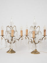 Timeless 19th-century crystal lighting fixtures