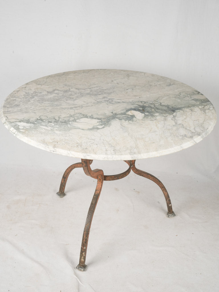 Elegant 1940s marble coffee table  