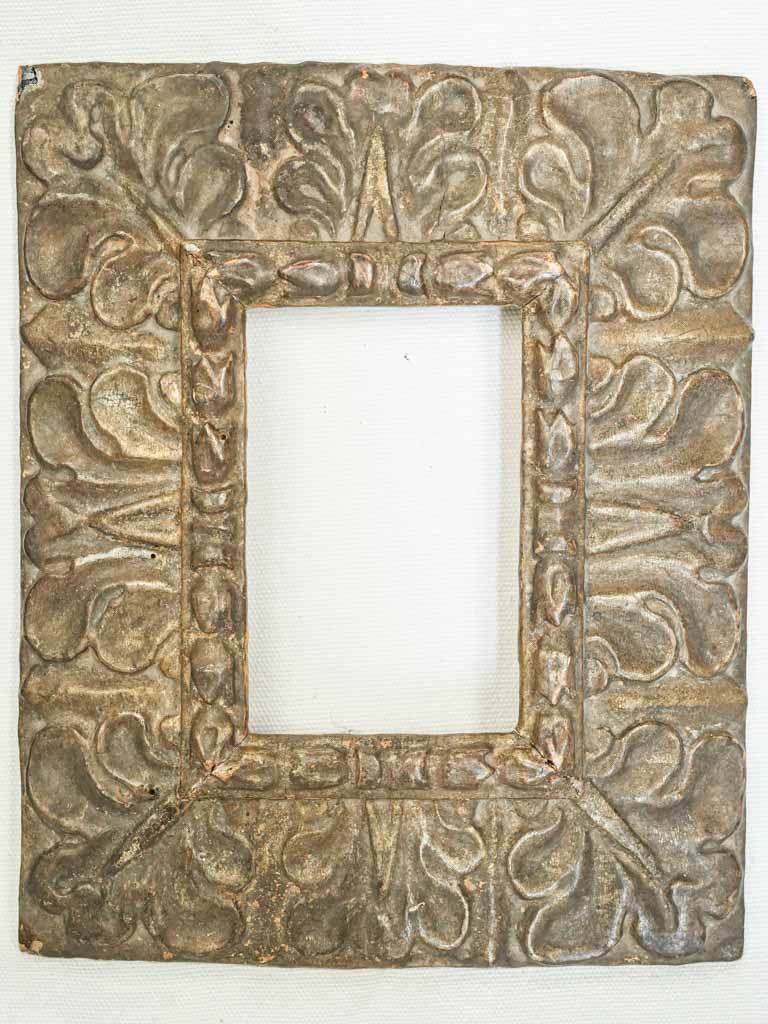 Warm patina gilt finish frames  