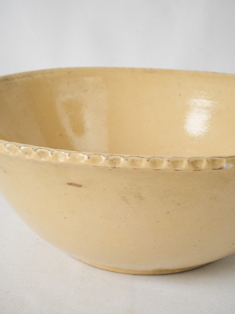 Cheerful rustic French fruit salad bowl