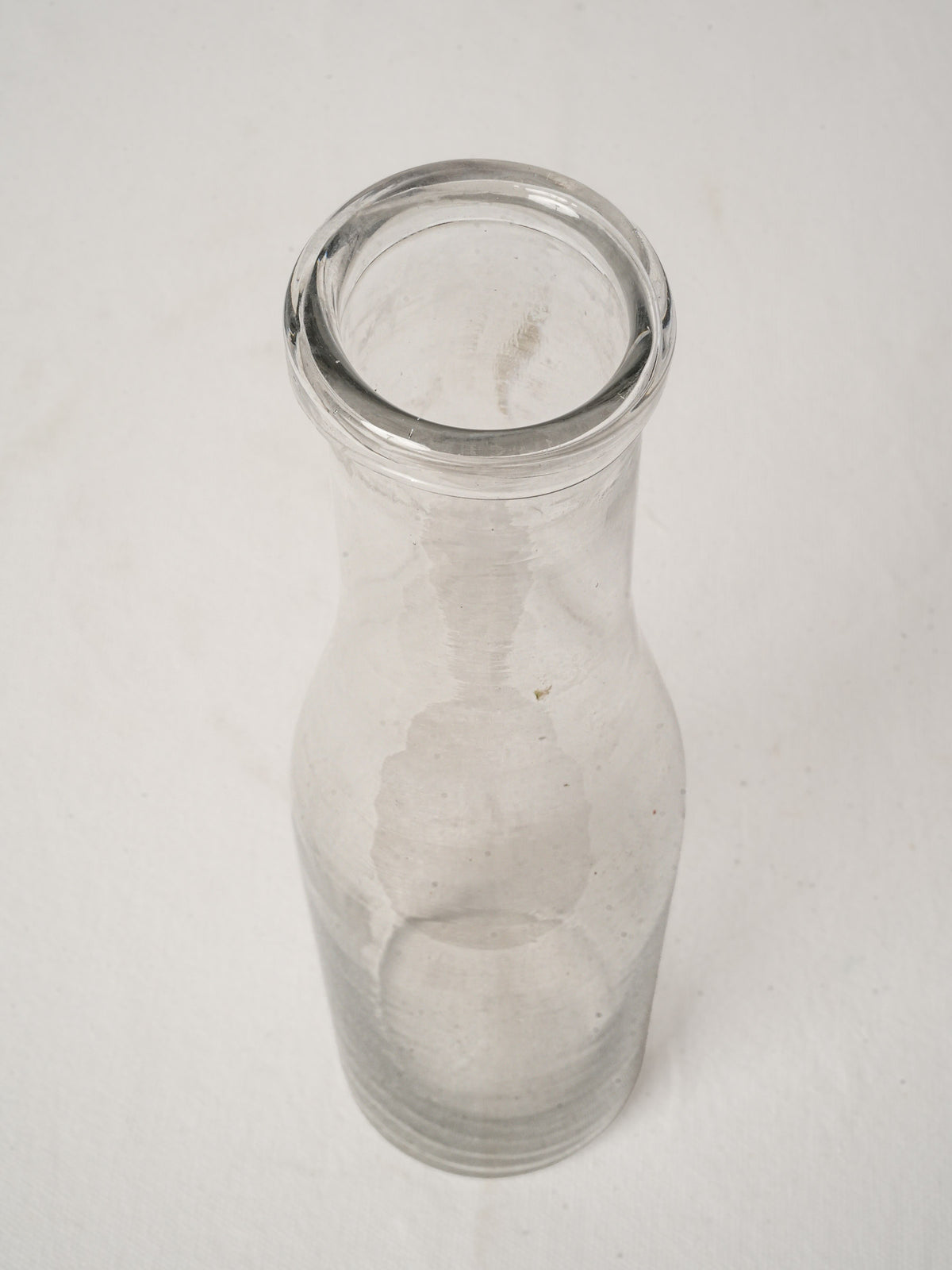Vintage French Glass Carafe 12¼"