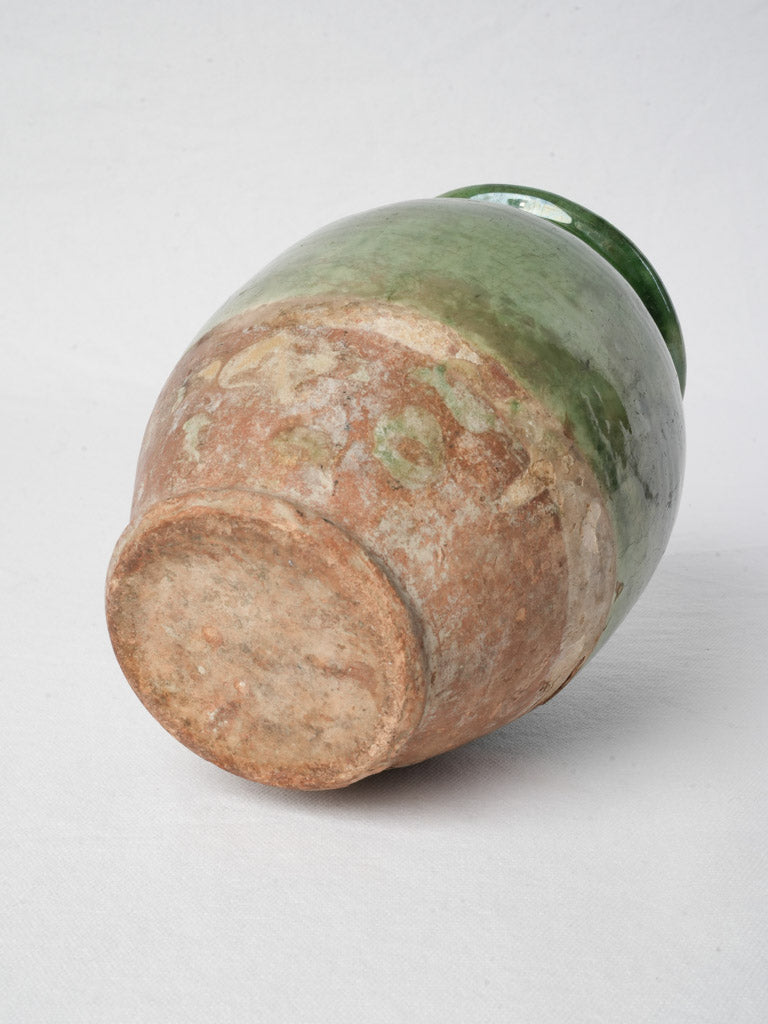 Craquelure vintage French kitchen jar