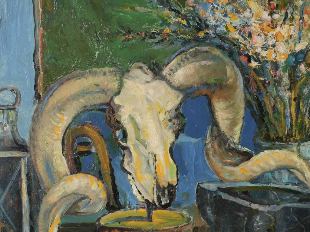 Mid-20th Century Still Life by Émile Lombard c. 1950 - 33" x 38¼"