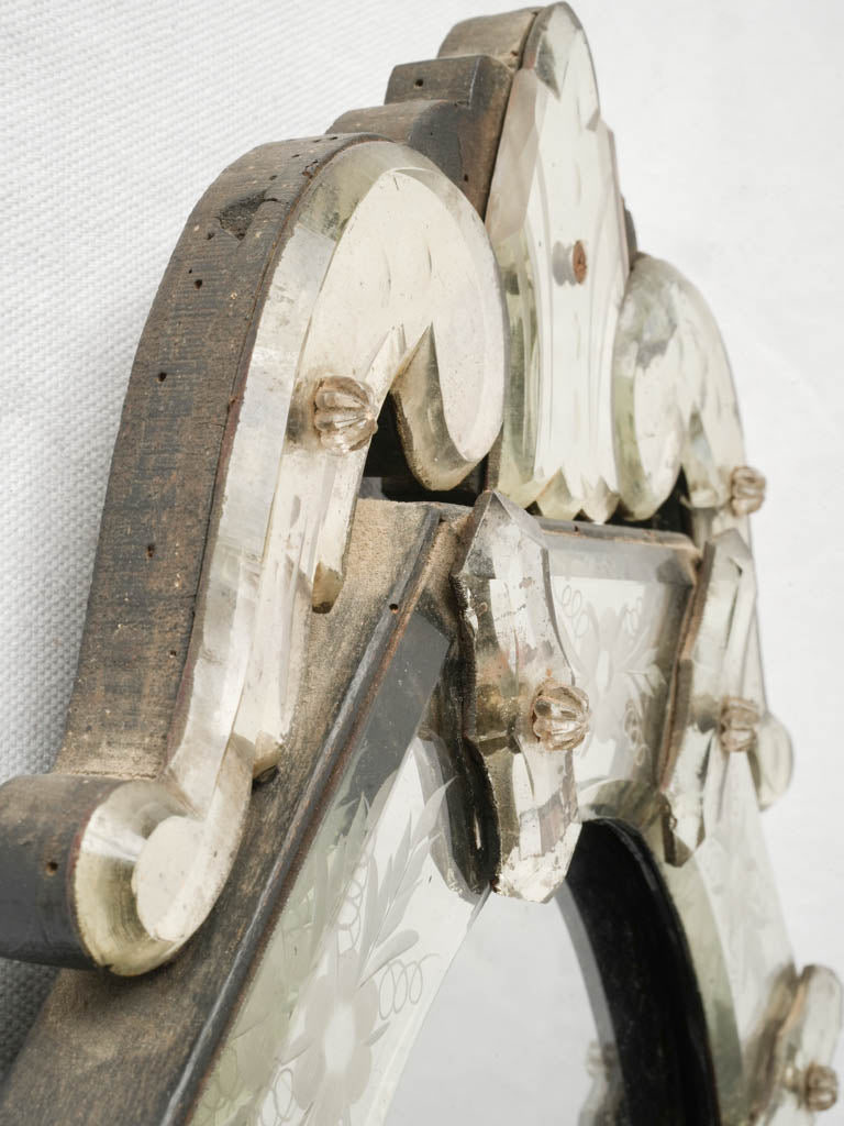 Luminous silverish, timeless mirror