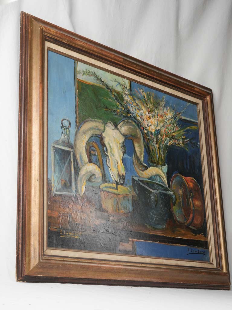 Mid-20th Century Still Life by Émile Lombard c. 1950 - 33" x 38¼"