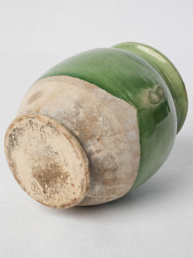 Textured vintage French terracotta vase