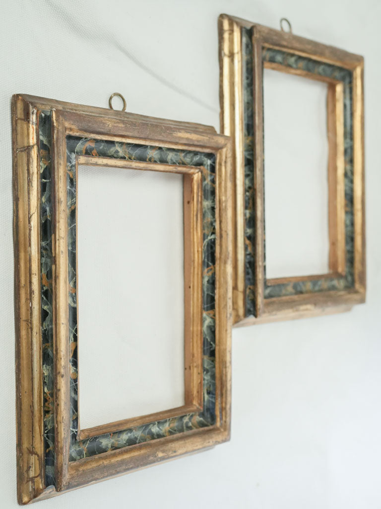 Elegant 19th-century decorative picture frames  