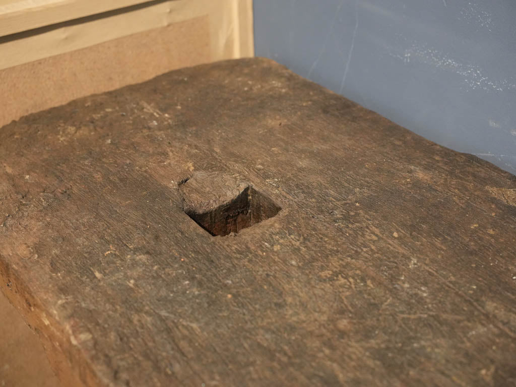 Authentic industrial workbench