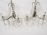 Pair of French wall appliques 16¼"