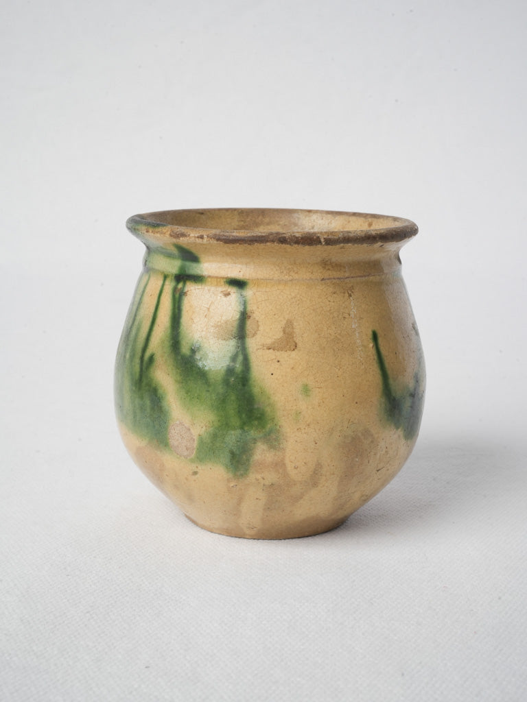 Mottled country-style pantry container