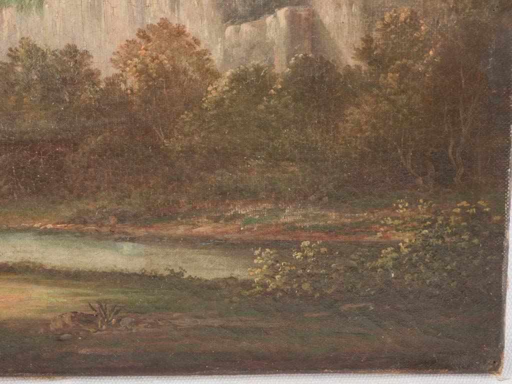 Lyrical water-and-landscape painting