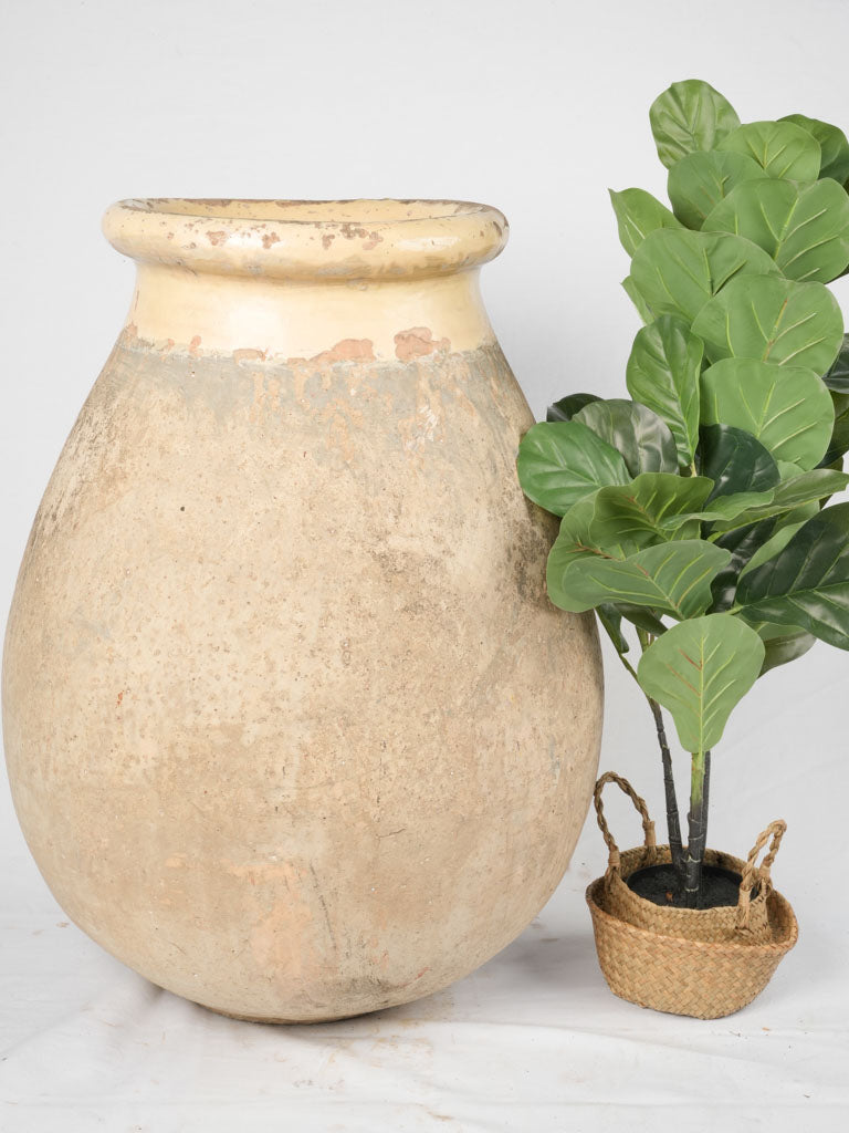 Large nineteenth-century Biot garden pot