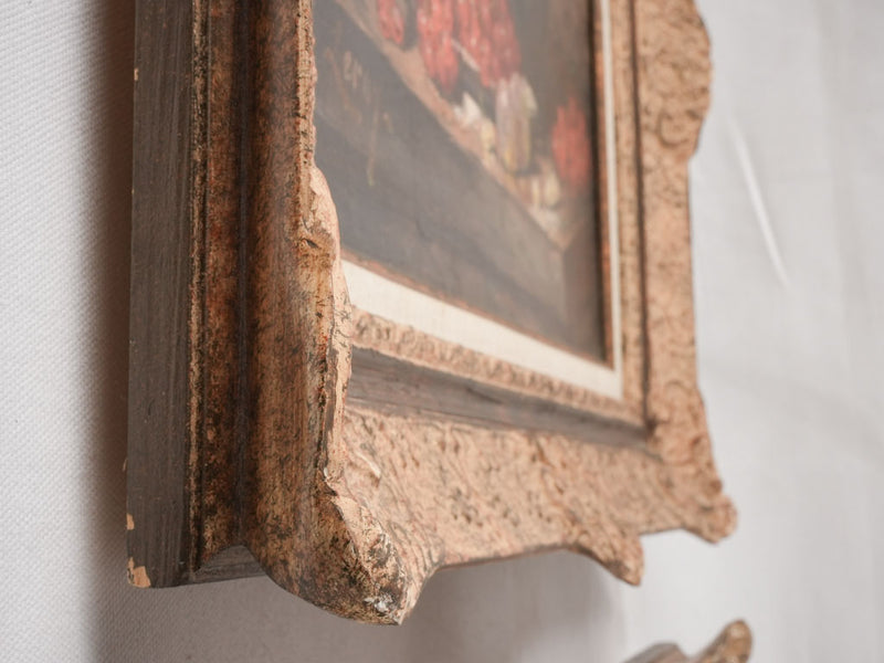 Pair of 19th century still life paintings 22¾" x26"