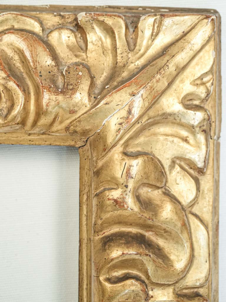 Expressive 17th-century wooden frame