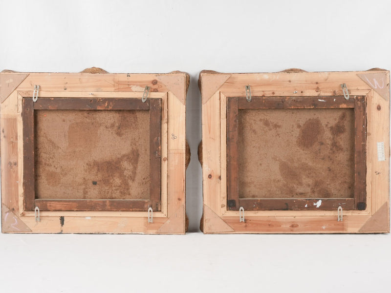 Pair of 19th century still life paintings 22¾" x26"