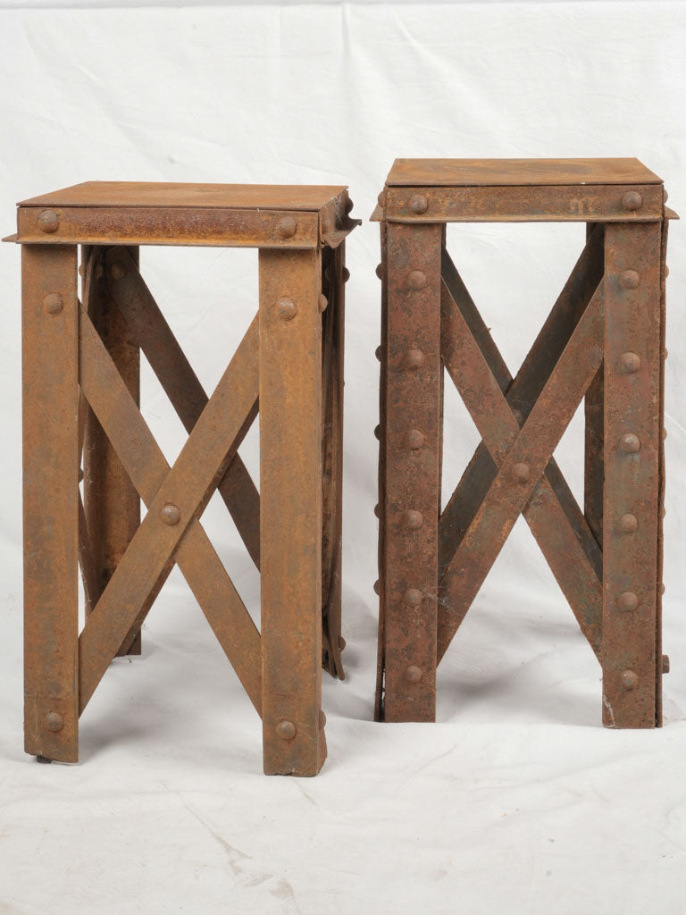 Weathered ornamental bases 
