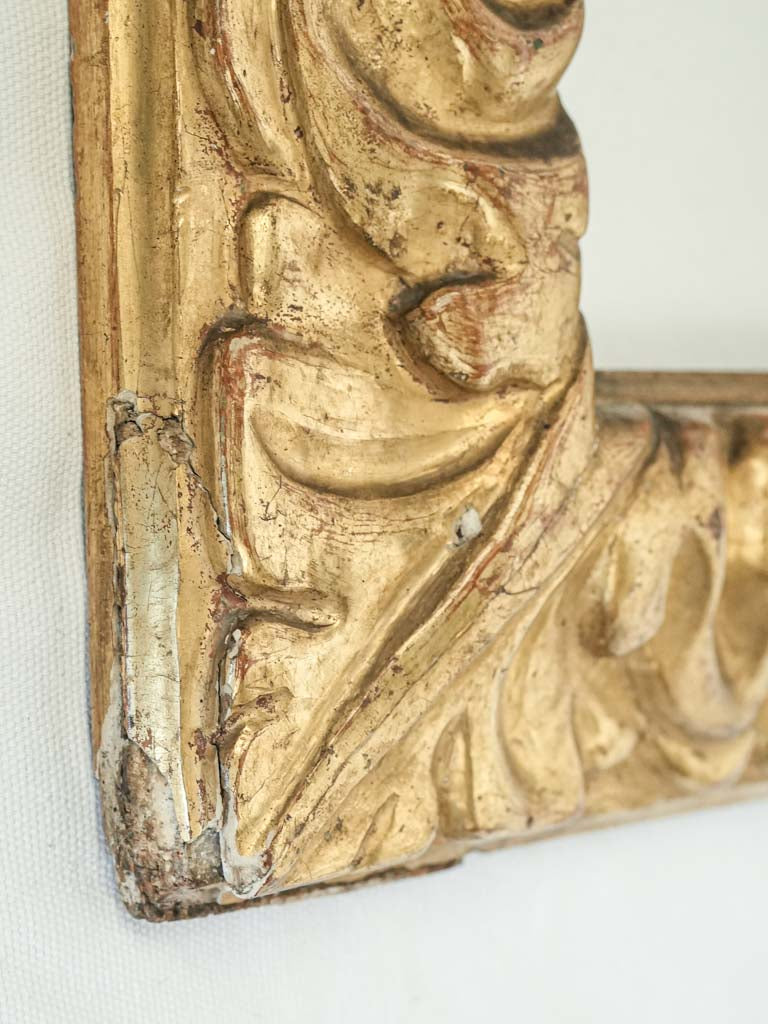 Antique giltwood portrait frame