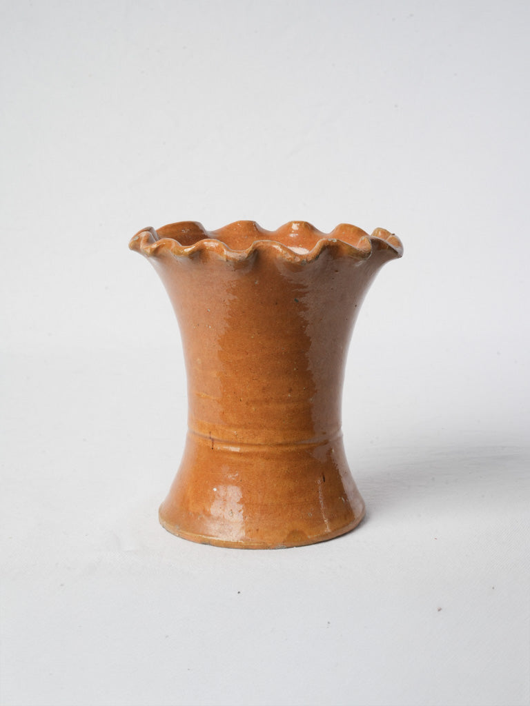 Handcrafted French country vase