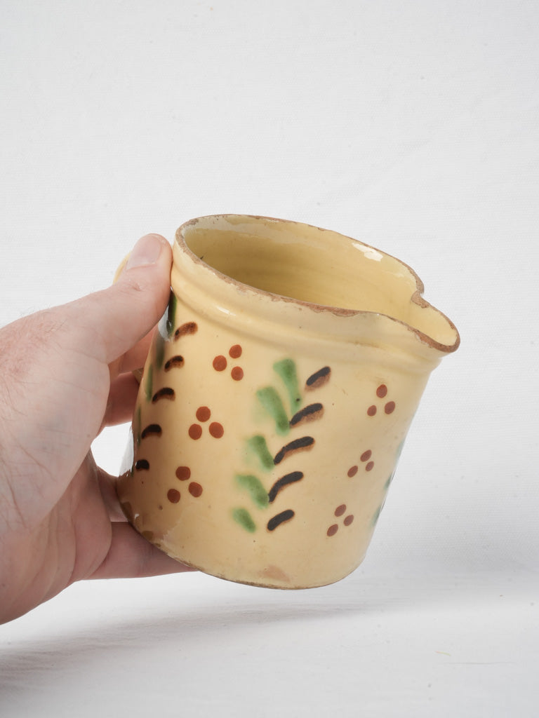 Vintage Savoyard vessel