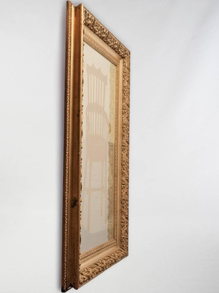 Large-Scale Chair Portrait by Caroline Beauzon in Giltwood Frame - 48½" x 35"