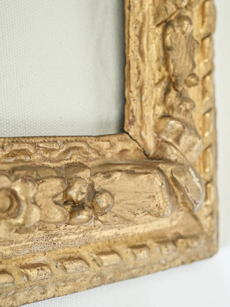 Intricately detailed artisanal frame  