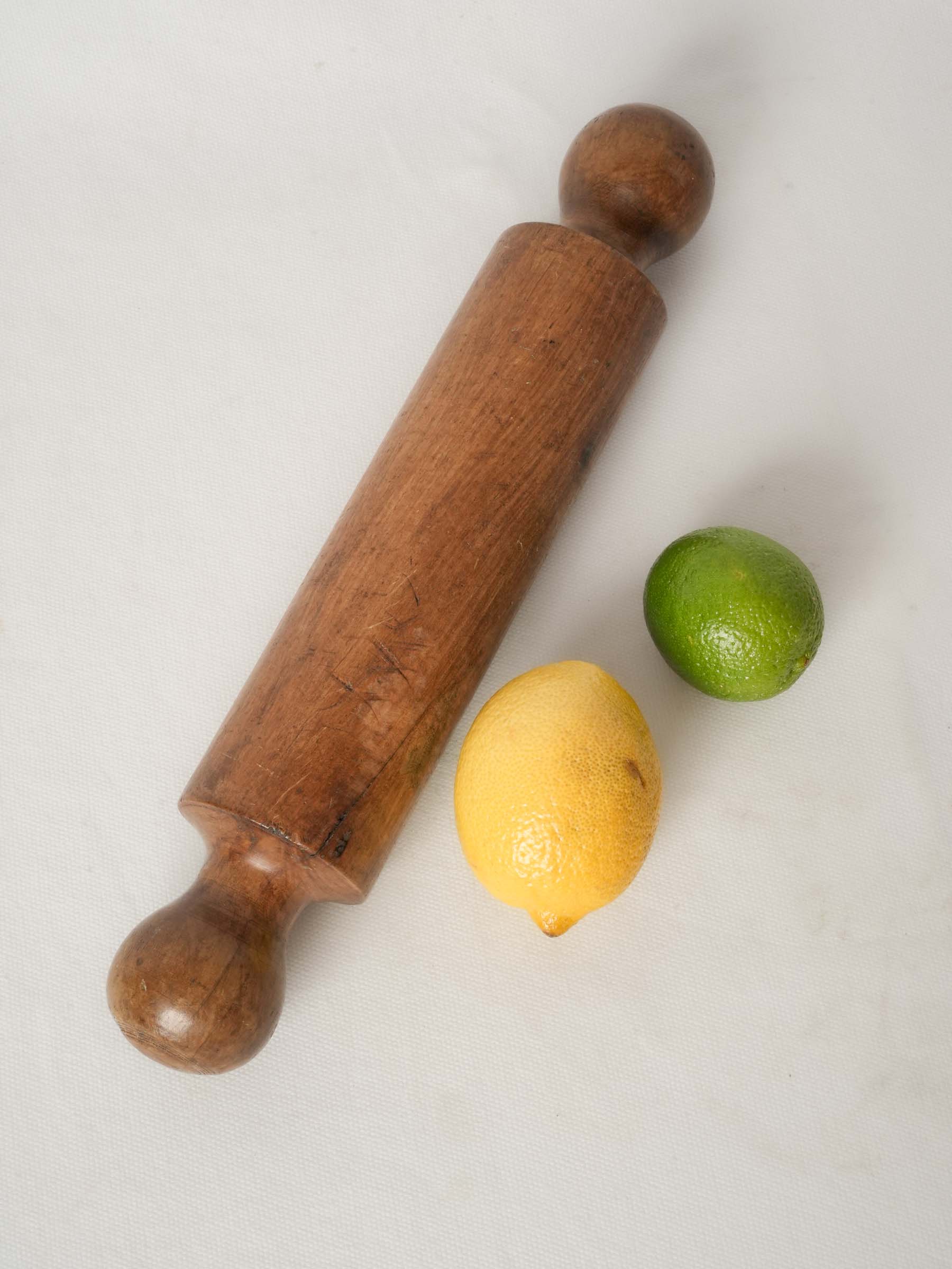 Vintage Wooden Rolling Pin from the Student's Kitchen at Chanteduc - 14½"