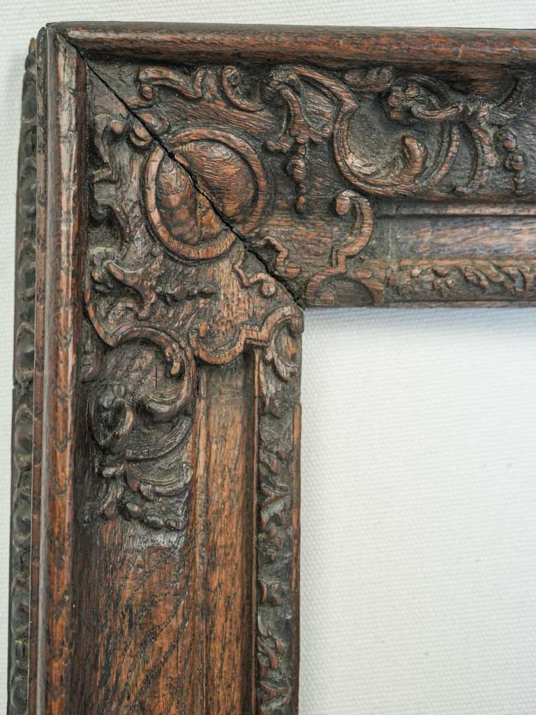 Refined 18th-century French frame  