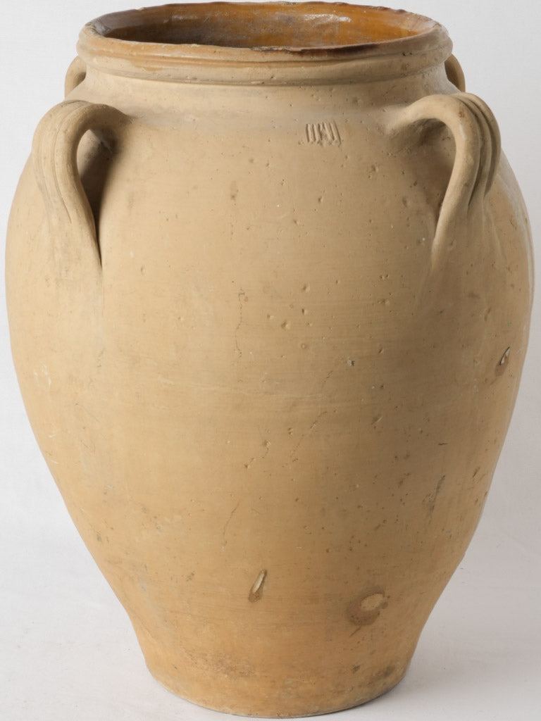 Timeless French terracotta confit jar