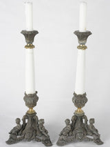 Pair of Napoleon III candelabras 21¼"