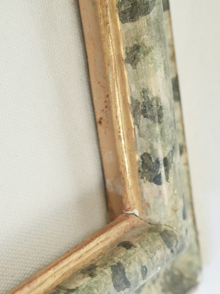 Polished stone appearance frame  