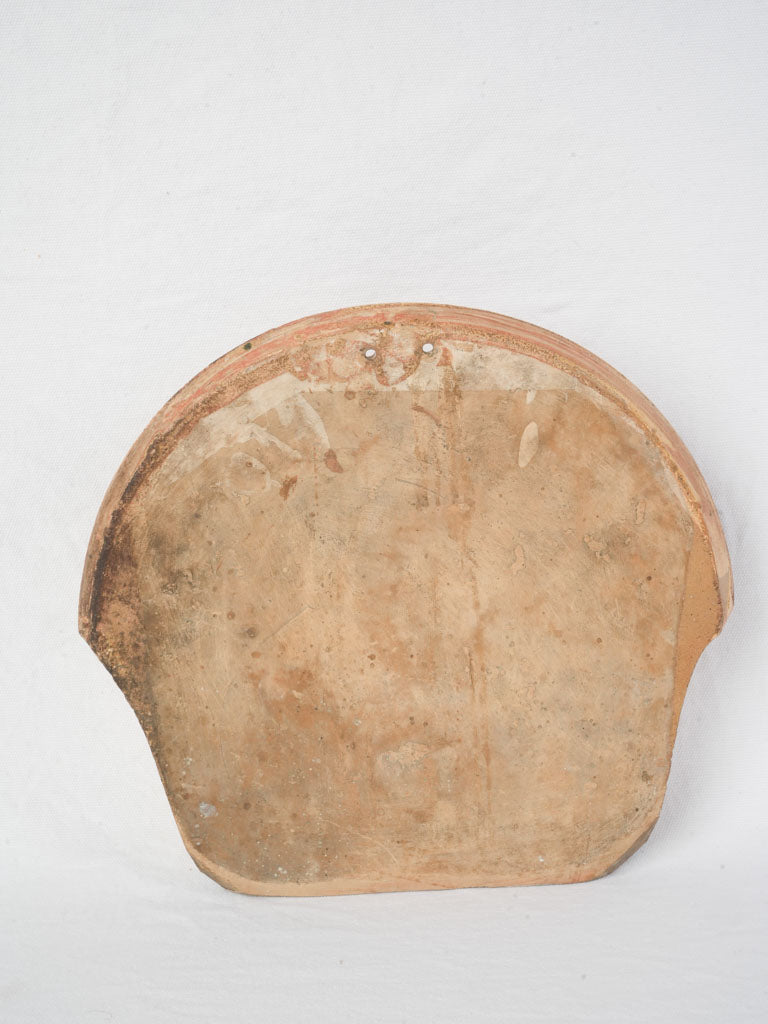 Glazed ceramic double-reservoir holder