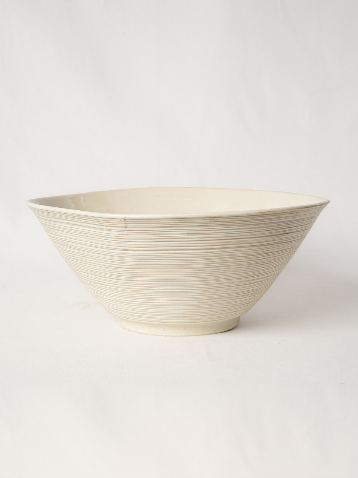 Stunning Large Artisan Porcelain Serving Bowl by Atelier-A France - 14½"