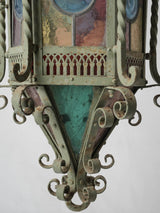 Antique, beautiful metal decorative lantern
