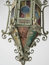 Vintage, elegant French glass lantern