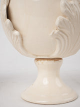 Decorative pair of egg ornaments - cream 9¾"