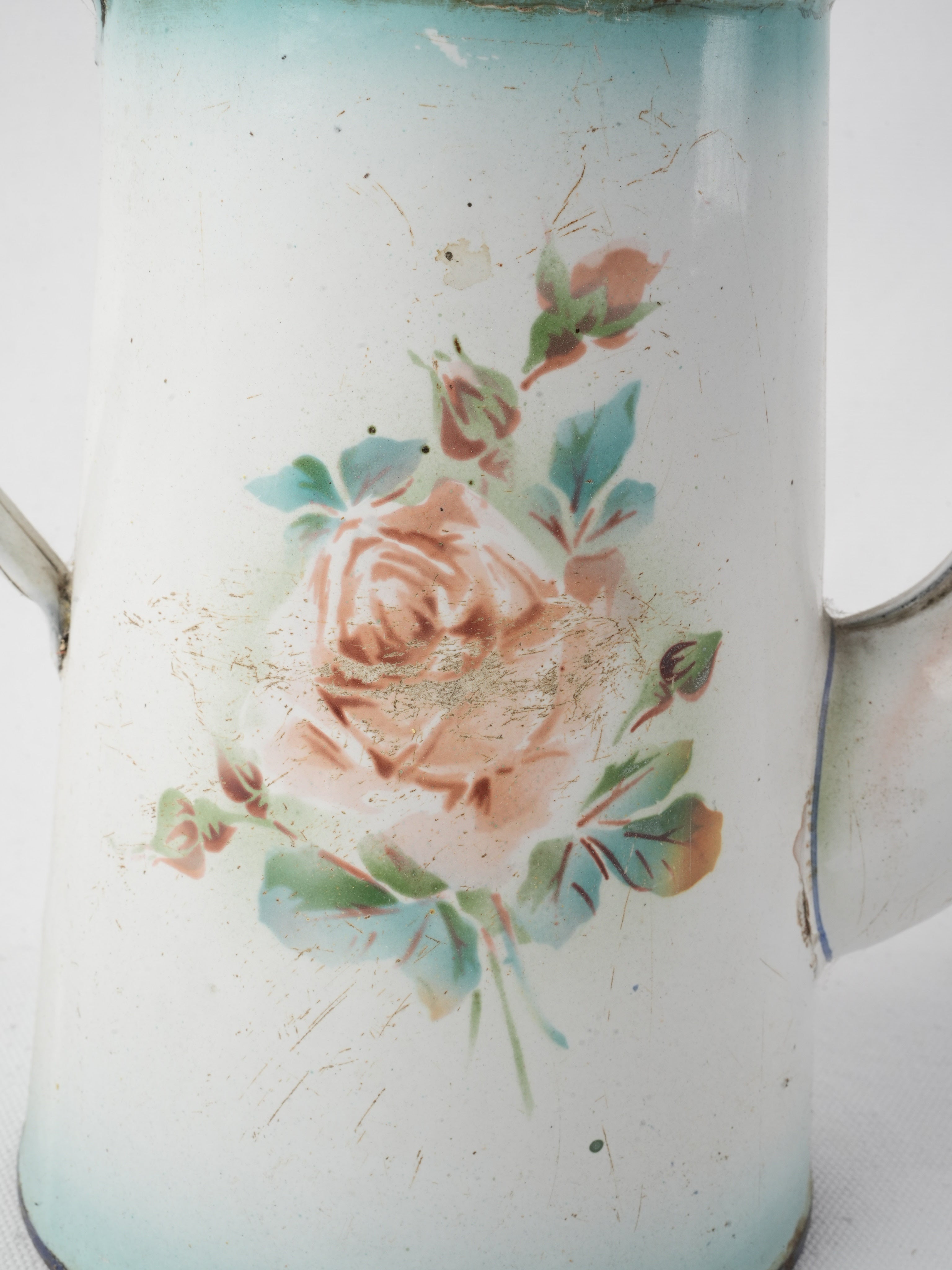Nostalgic chipped French kitchenware  