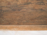 Large Primitive French Wooden Trough 76½"