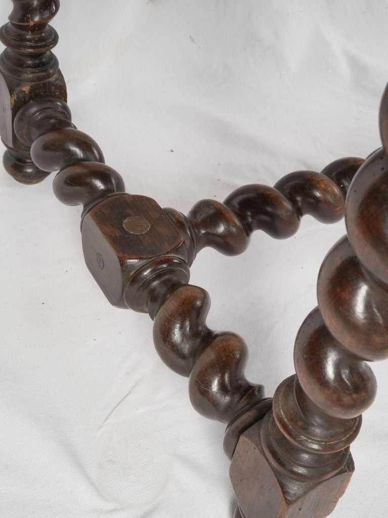 Late 19th Century Louis XIII Style Writing Table w/ Spiral Legs - 37½"