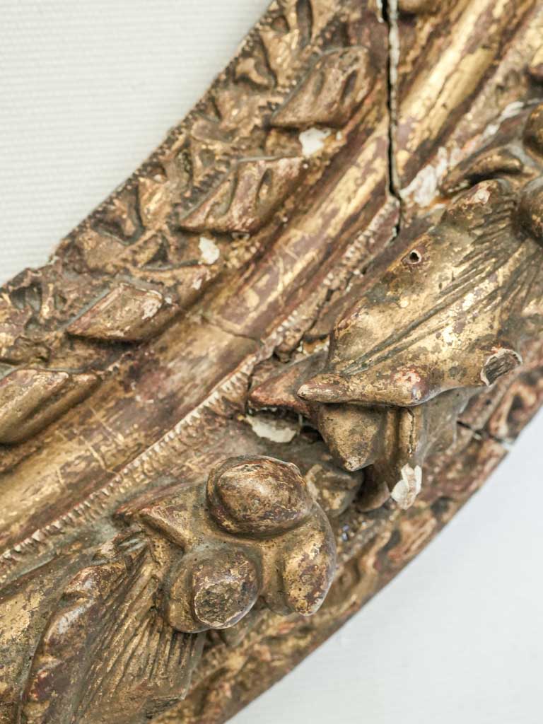 Luxurious intricately styled oak frame
