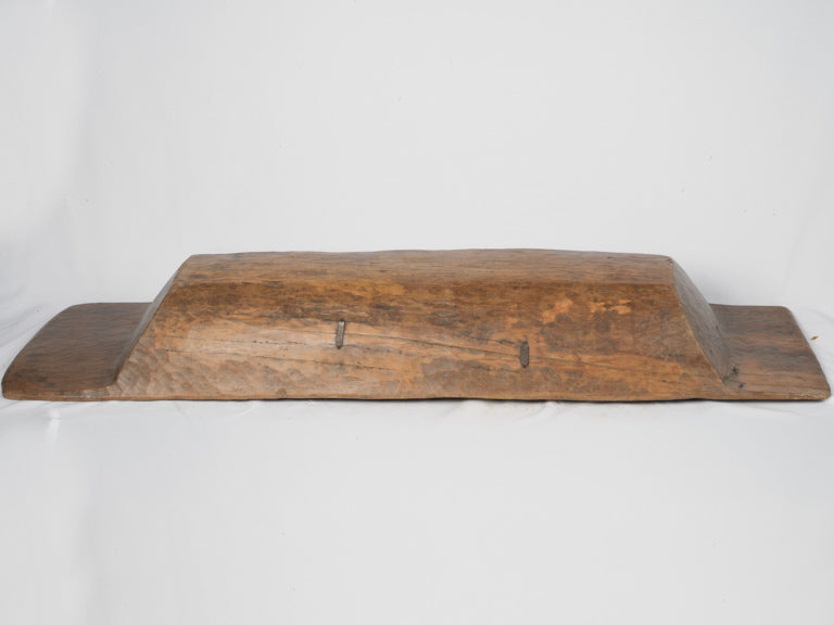 Large Primitive French Wooden Trough 76½"