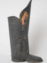 Folklore-inspired antique French boot holder