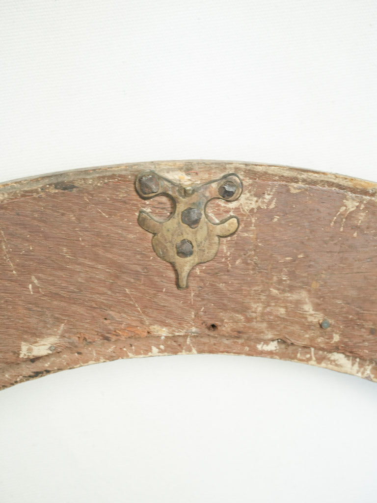 Unique historic ornate wood carving