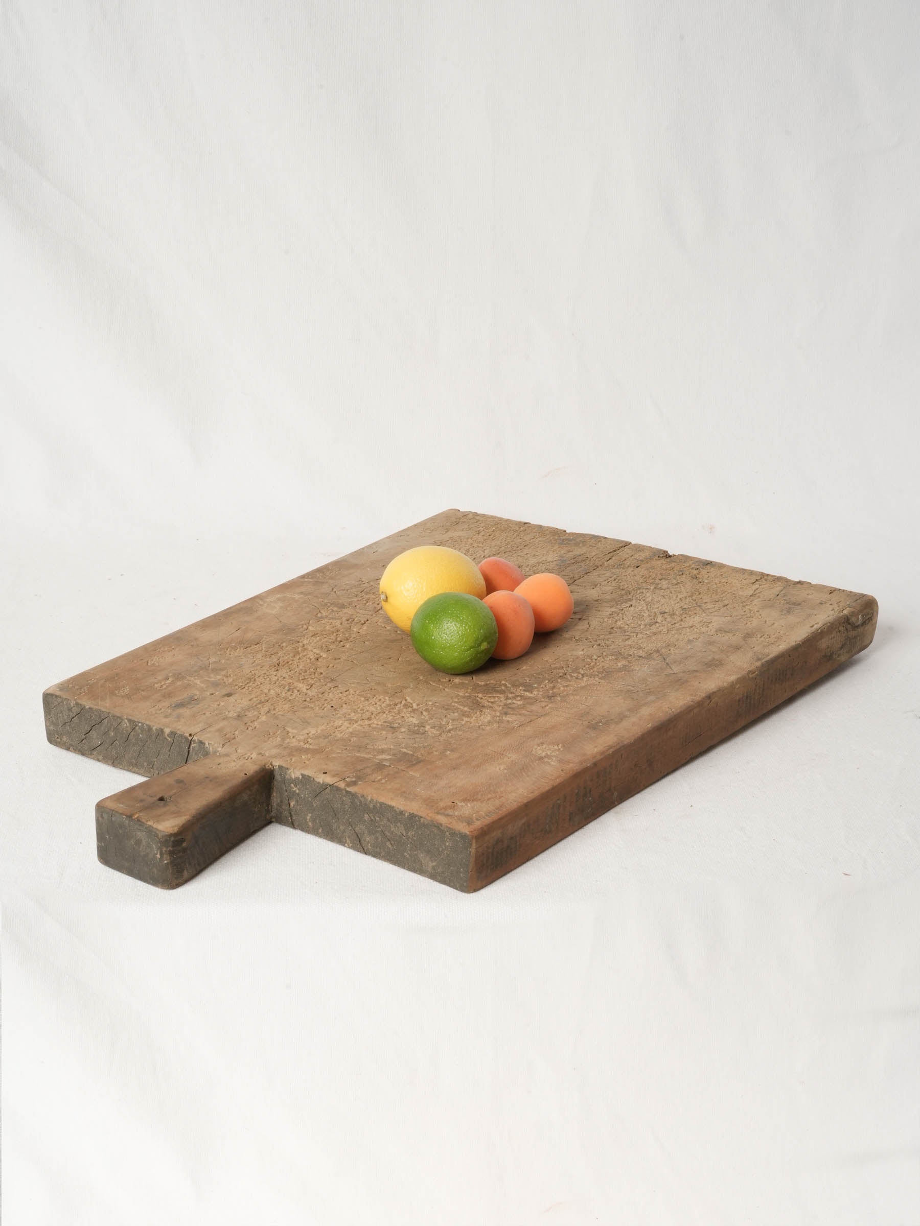 Large Rustic Antique French Cutting Board from Provence